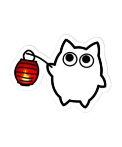 little ghost with lantern