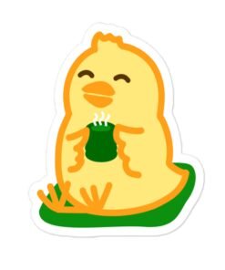 baby chick and green tea