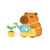 gardening capybara